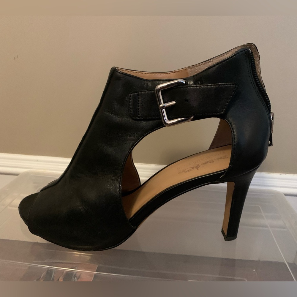 Coach and four leather sandals